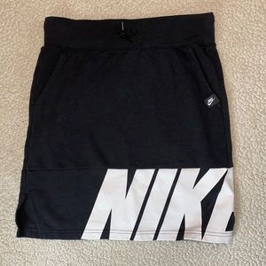 Black Nike Air skirt